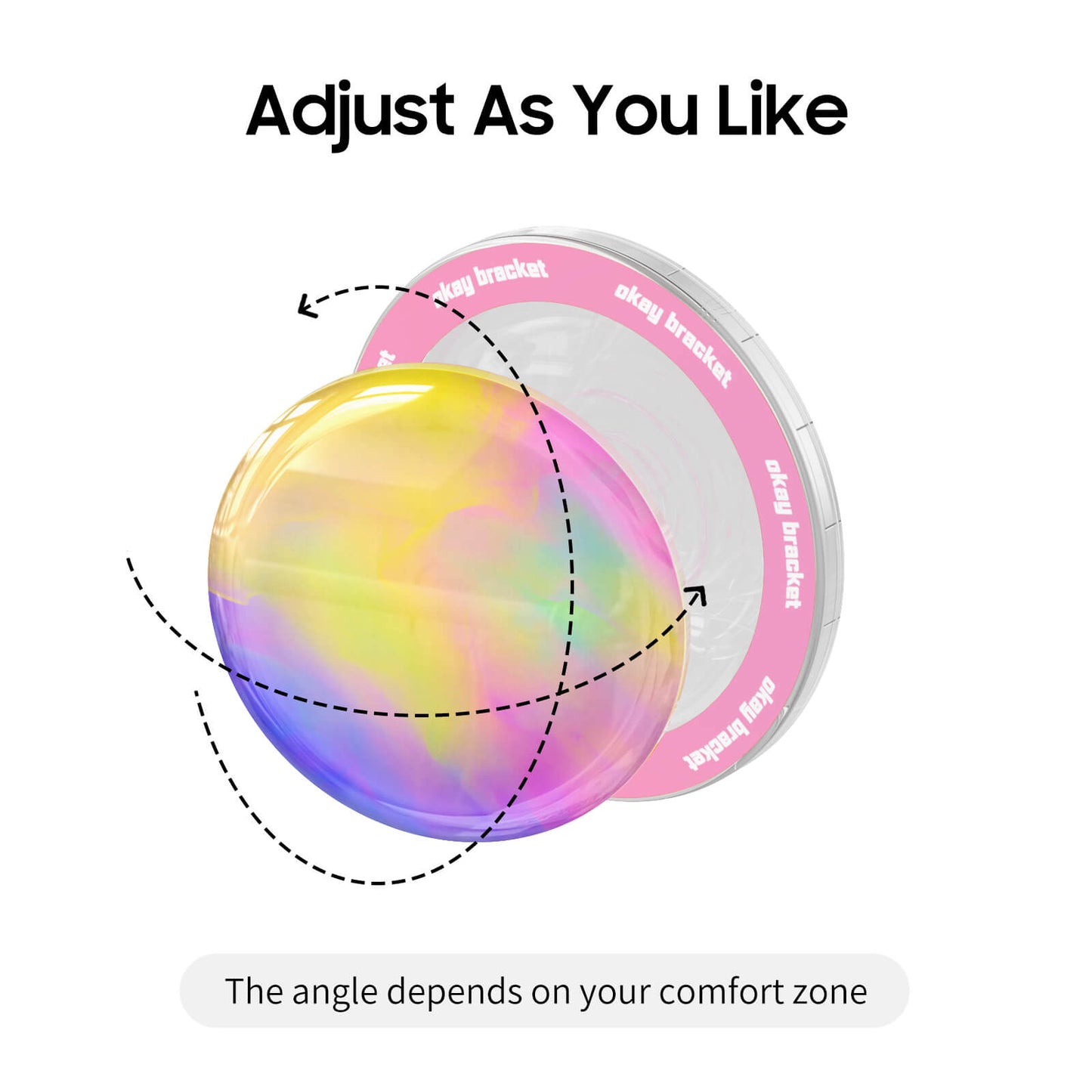 Daisy Fuchsia | Air Bag Grip für MagSafe