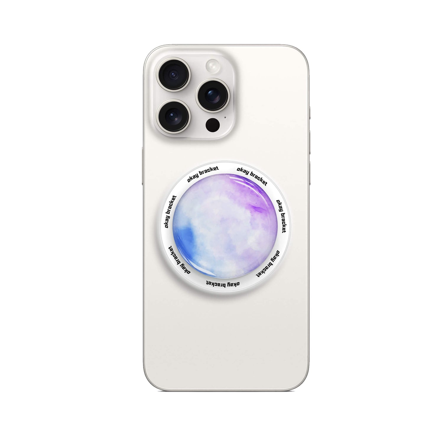 Violett Blau | Air Bag Grip für MagSafe