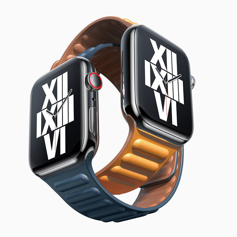 Leder-Link Magnetarmband für Apple Watch