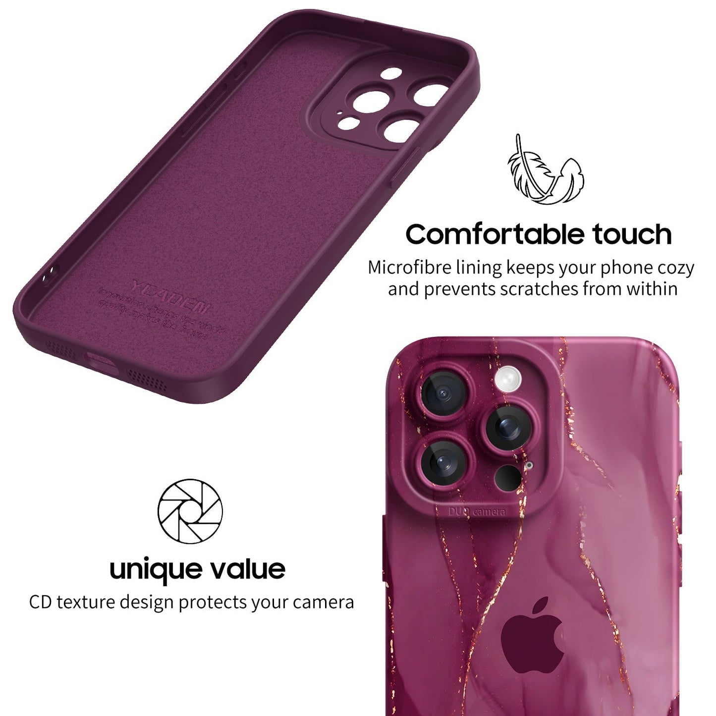 Achat Rot | Zuverlässiger iPhone-Schutz mit feuriger Energie