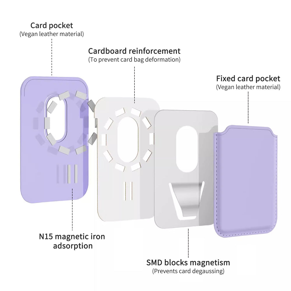 Broken Agate Green | Wallet mit MagSafe