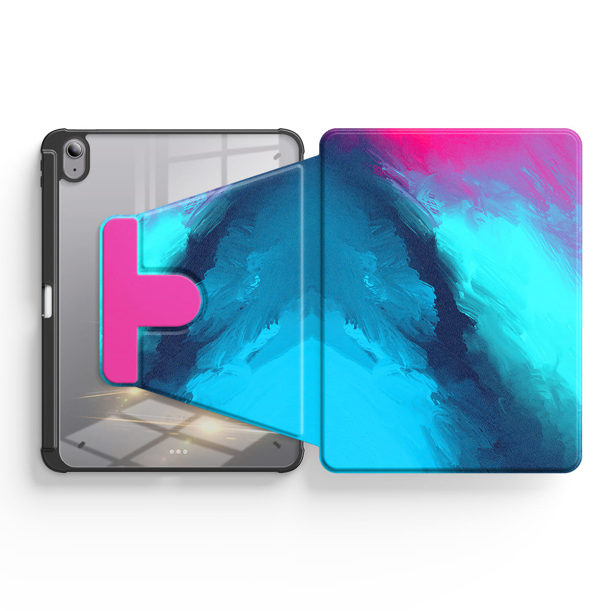 Deep Sea | iPad Series Snap 360° Stand Stoßfestes Schutzhülle