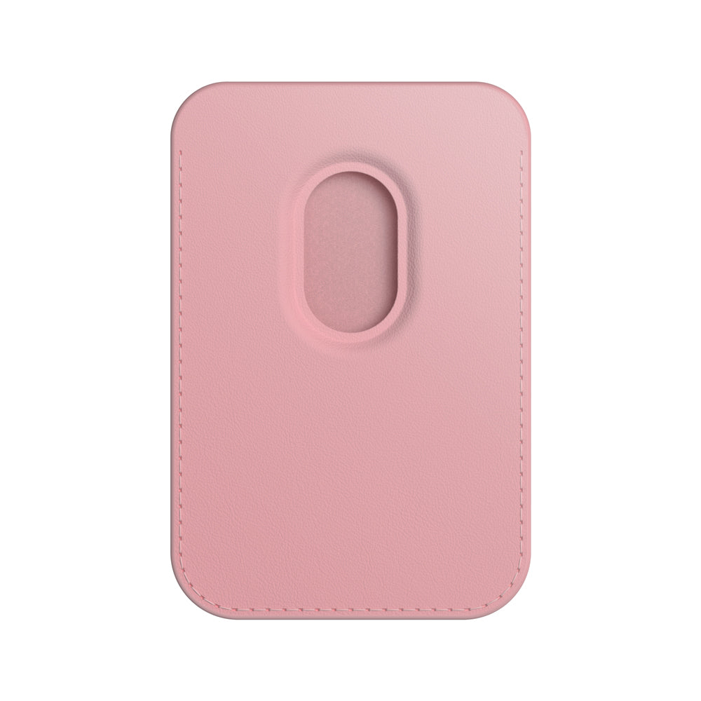 Daisy Fuchsia | Leder Wallet mit MagSafe