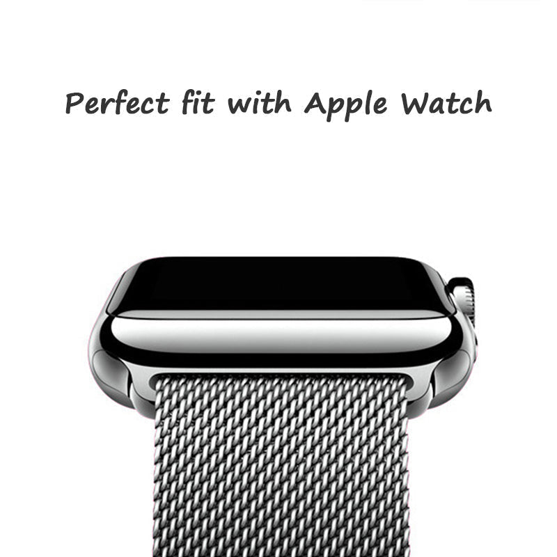 Edelstahllegierung Magnetarmband für Apple Watch