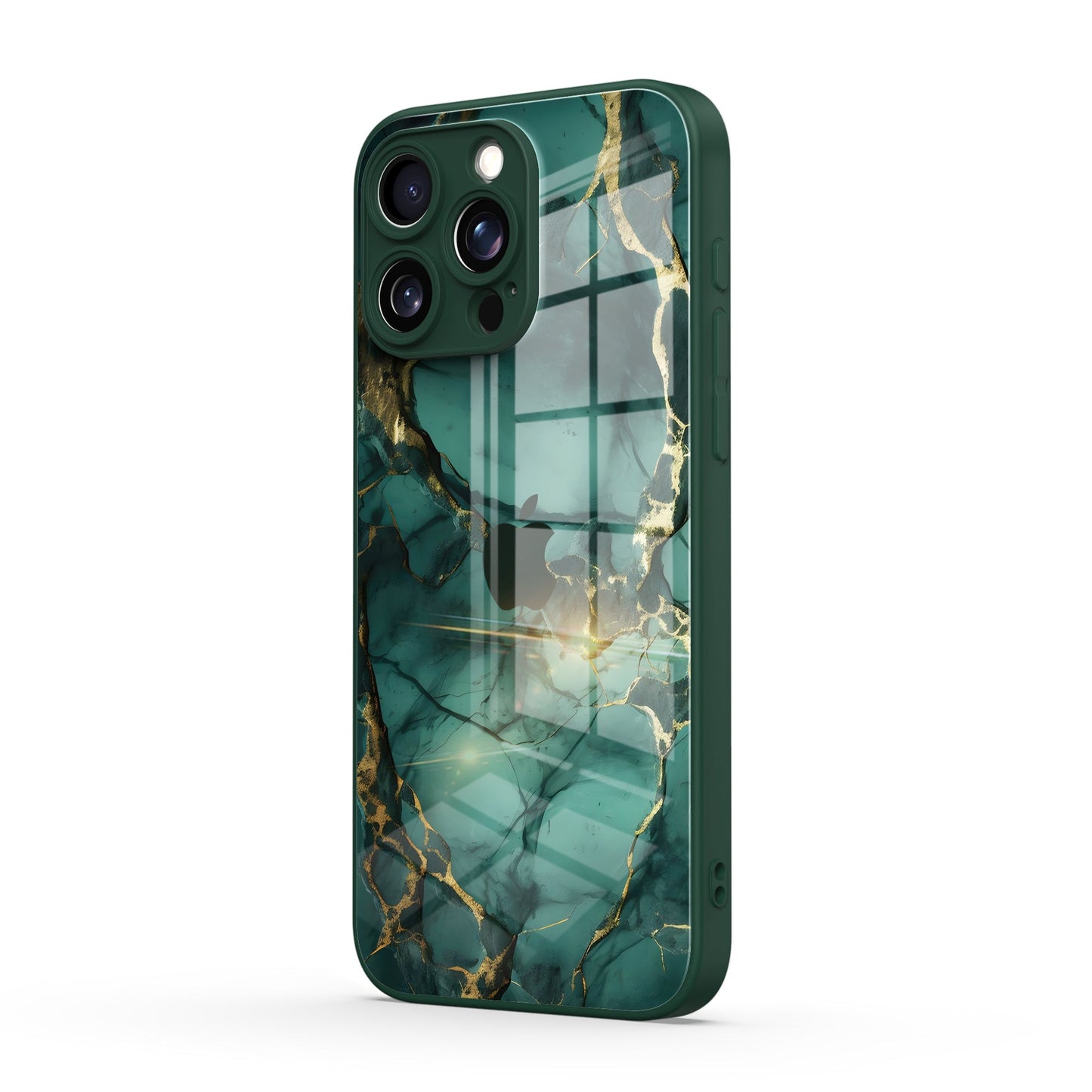 Broken Agate Green | Robuster iPhone-Schutz mit natürlicher Schönheit