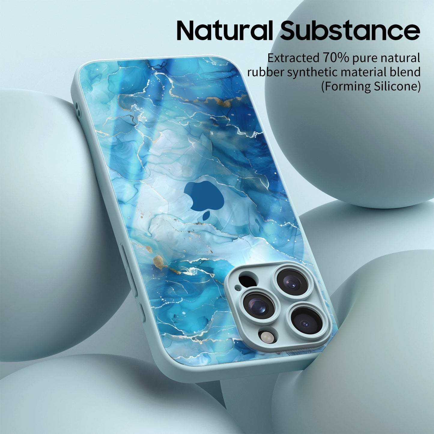 Broken Agate Green | Robuster iPhone-Schutz mit natürlicher Schönheit
