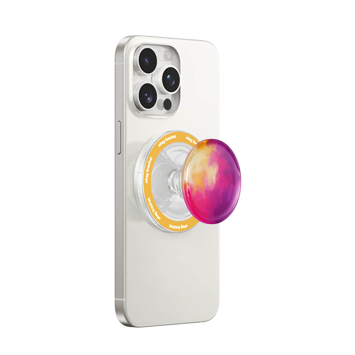 Daisy Fuchsia | Air Bag Grip für MagSafe