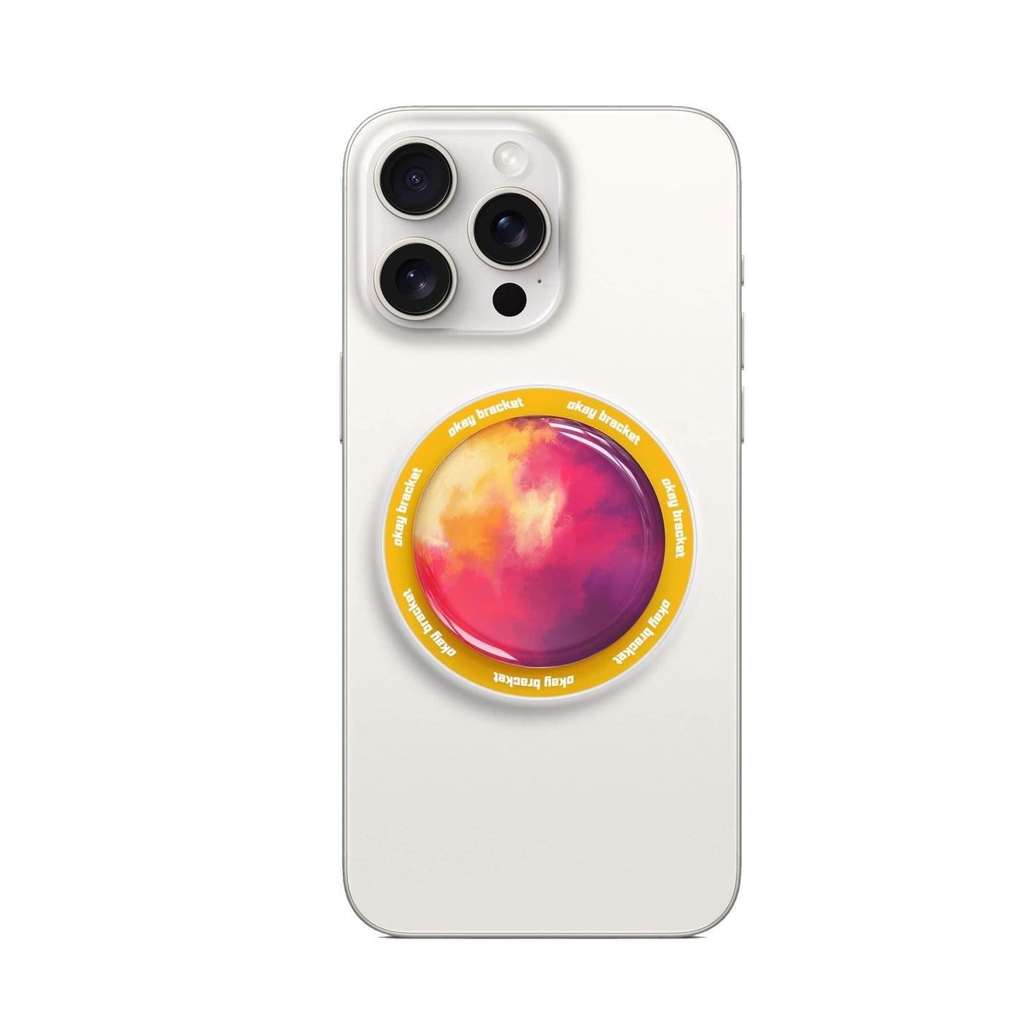 Daisy Fuchsia | Air Bag Grip für MagSafe