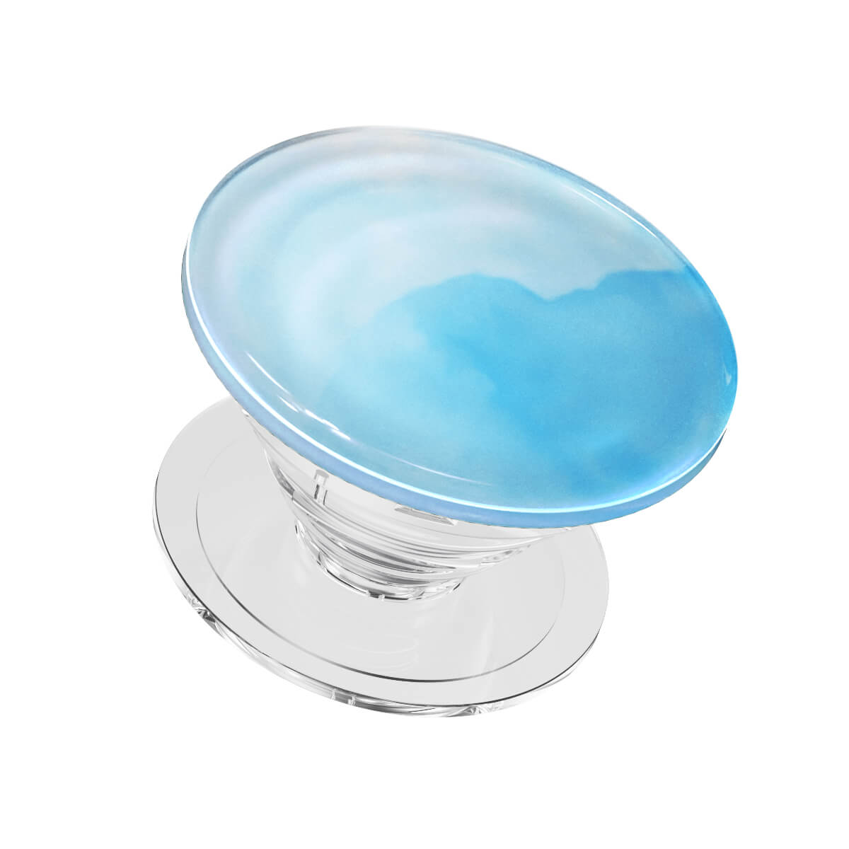 Aquarell Blau | Air Bag Grip für MagSafe