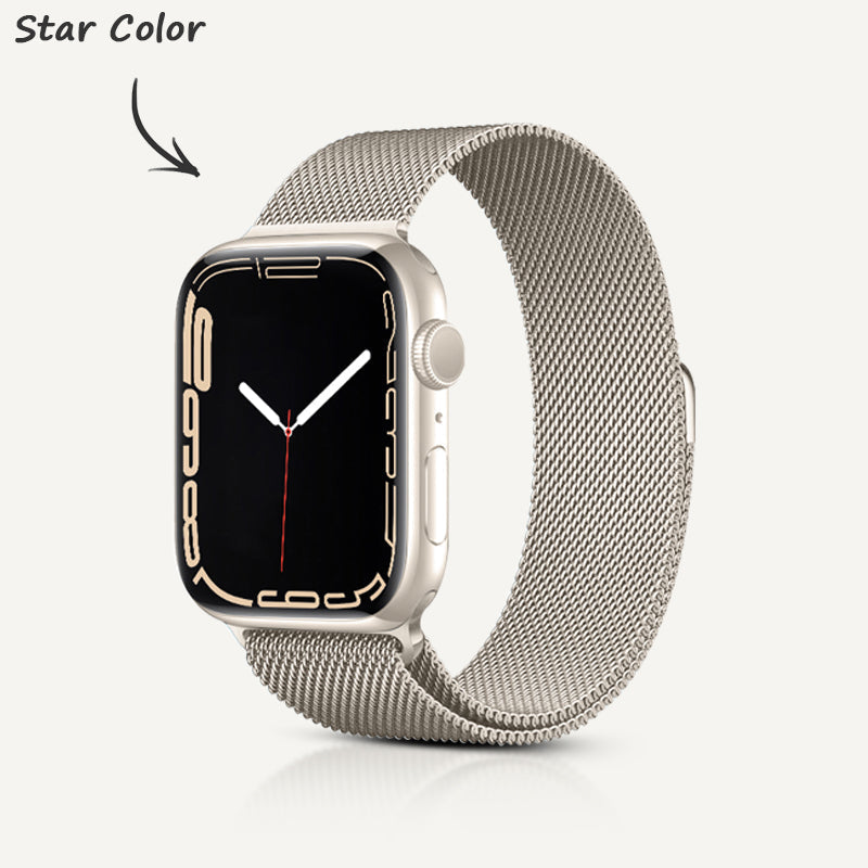 Edelstahllegierung Magnetarmband für Apple Watch