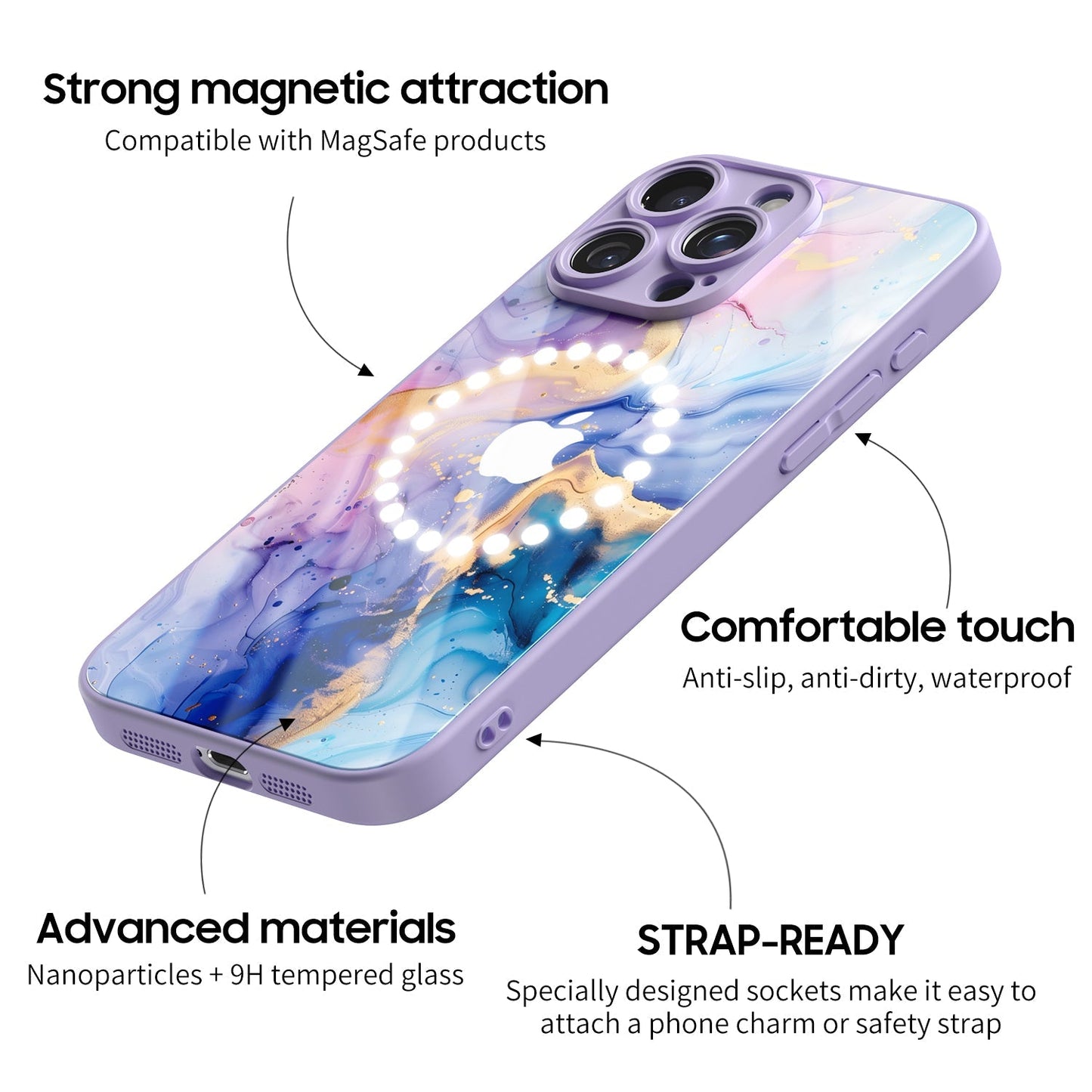Achat Rot | Zuverlässiger iPhone-Schutz mit feuriger Energie