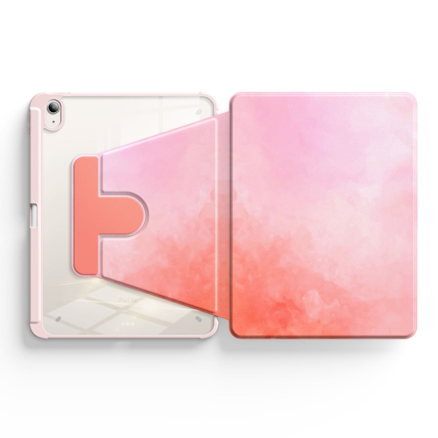 Wärmendes Pink | iPad Series Snap 360° Schutzhülle