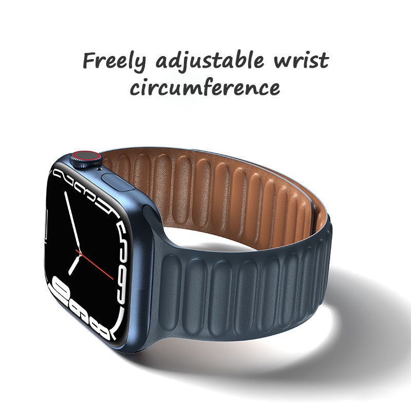 Leder-Link Magnetarmband für Apple Watch