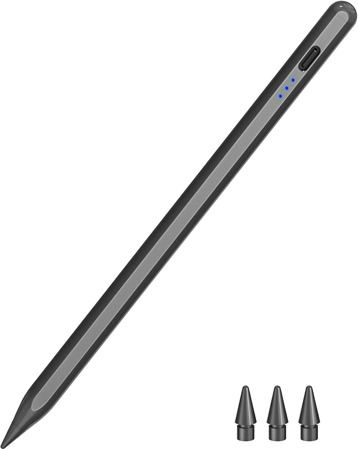 Stylus Pen für iPad (2018–2025) – Magnetisch, Schnellladefähig & Neigungsempfindlich
