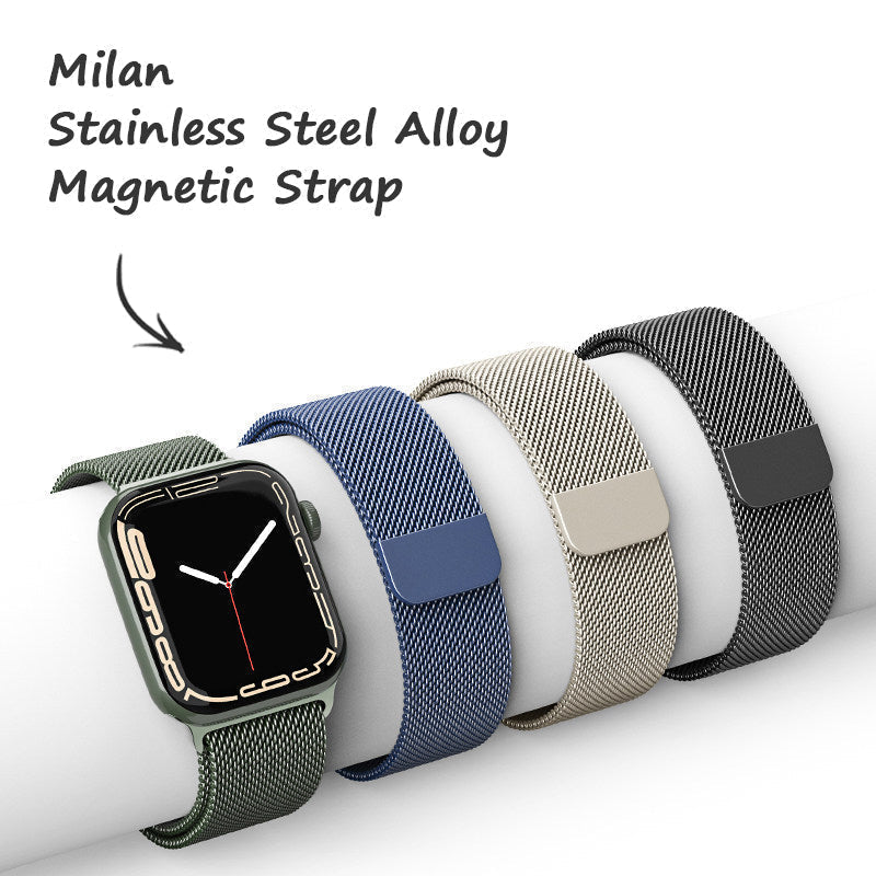 Edelstahllegierung Magnetarmband für Apple Watch