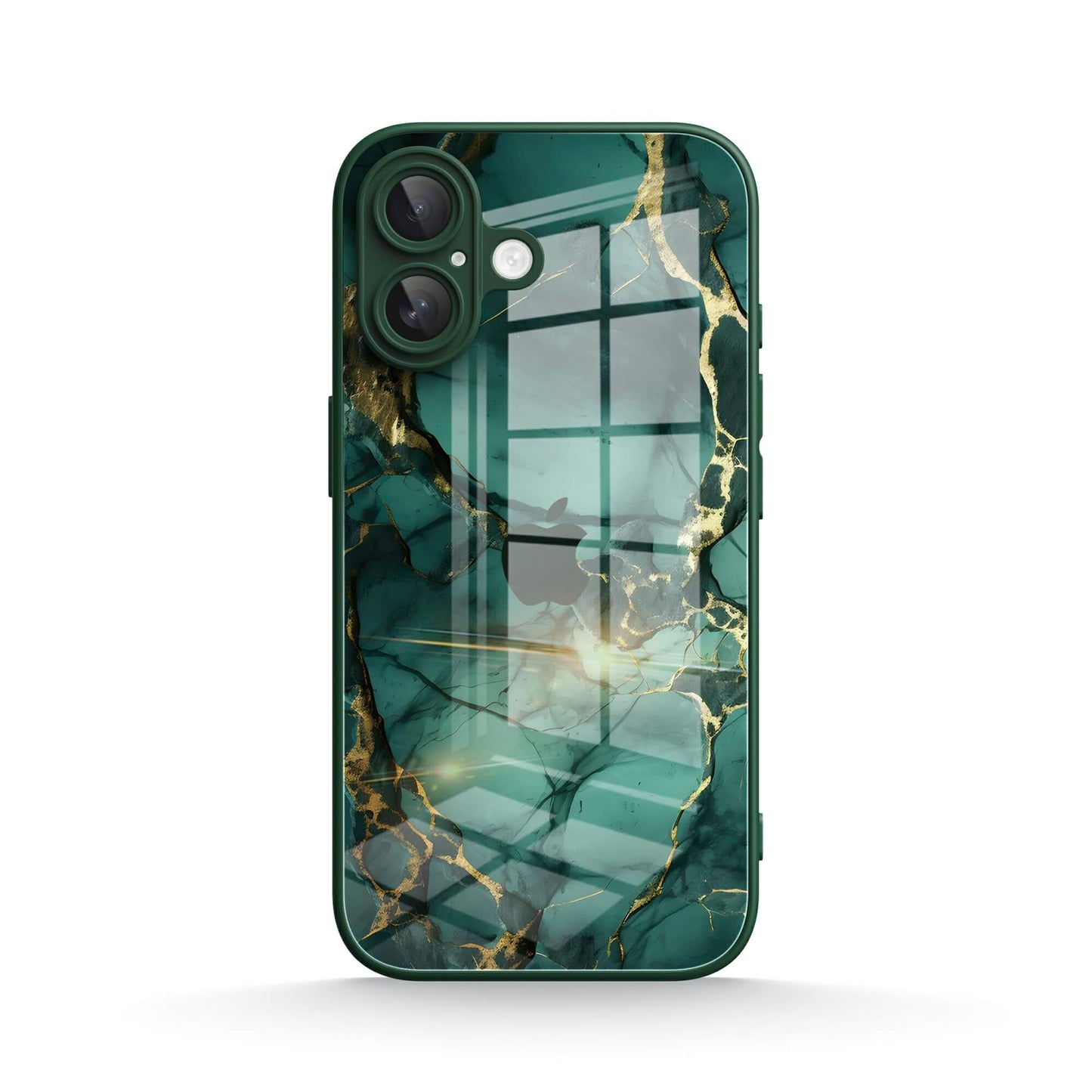 Broken Agate Green | Robuster iPhone-Schutz mit natürlicher Schönheit