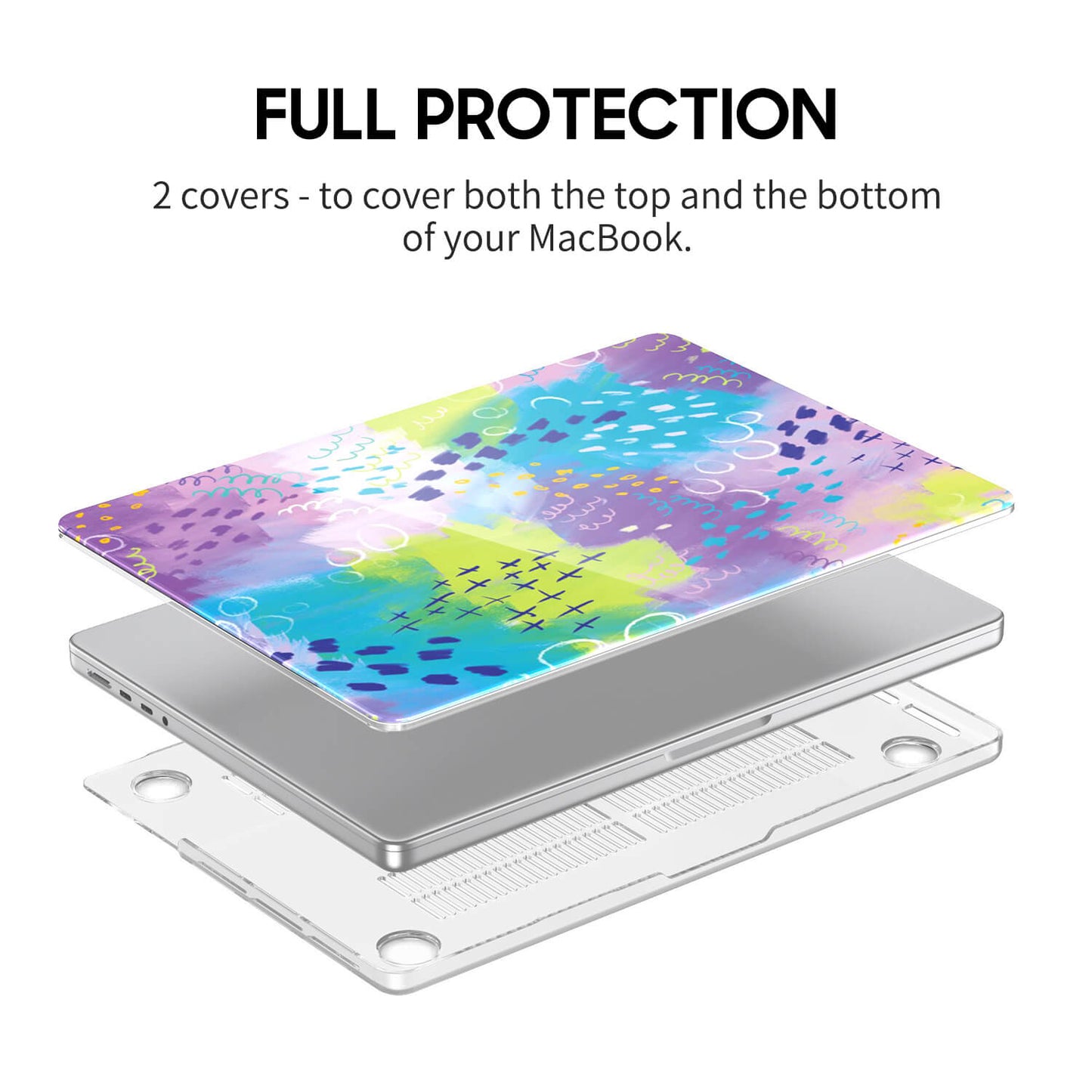 Lila Traum | Macbook Anti-Fall Schutzhülle