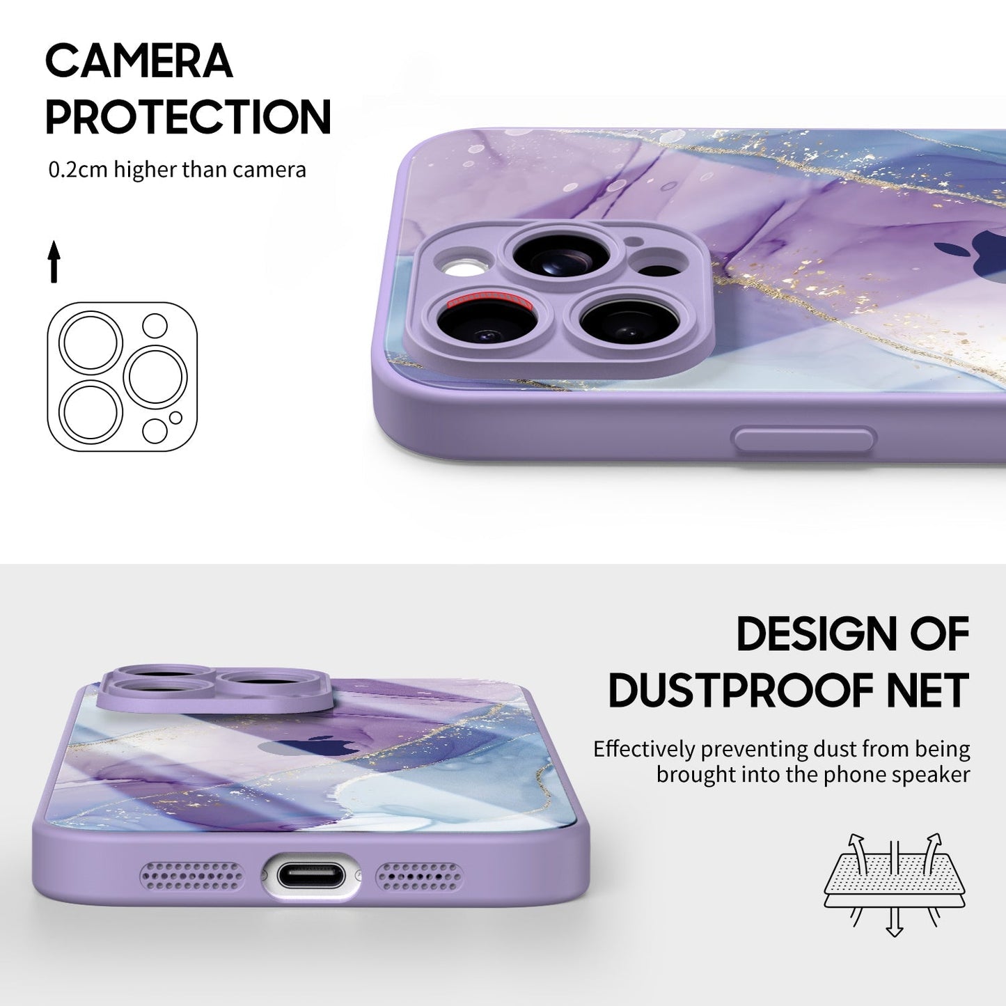 Broken Agate Green | Robuster iPhone-Schutz mit natürlicher Schönheit