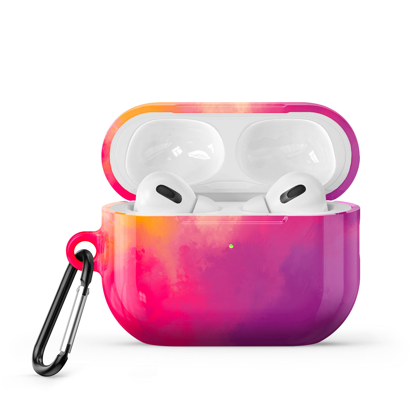 Fuchsia Daisy | AirPods Serie Stoßfeste Schutzhülle