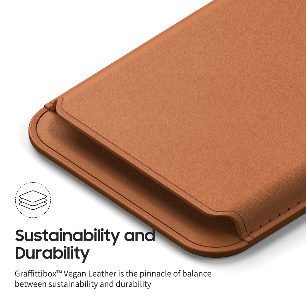 Come Down | Leder Wallet mit MagSafe