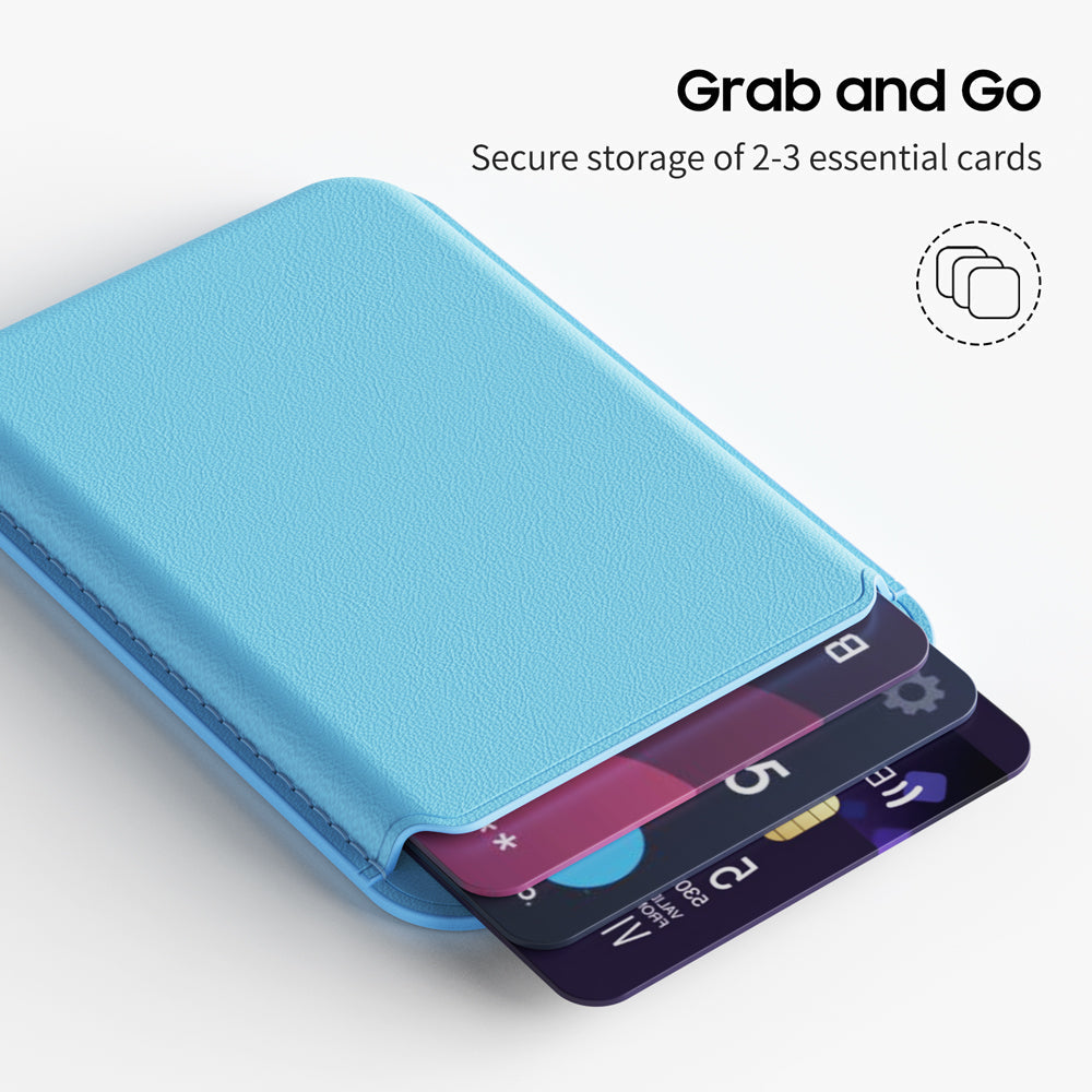 Deep Sea | Leder Wallet mit MagSafe