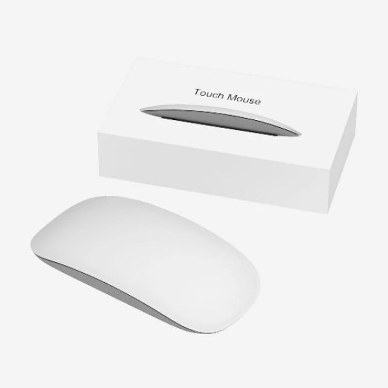 Elegante Wireless Magic Mouse – Ultradünn, Touch & Bluetooth 5.0 für Mac, iPad & PC