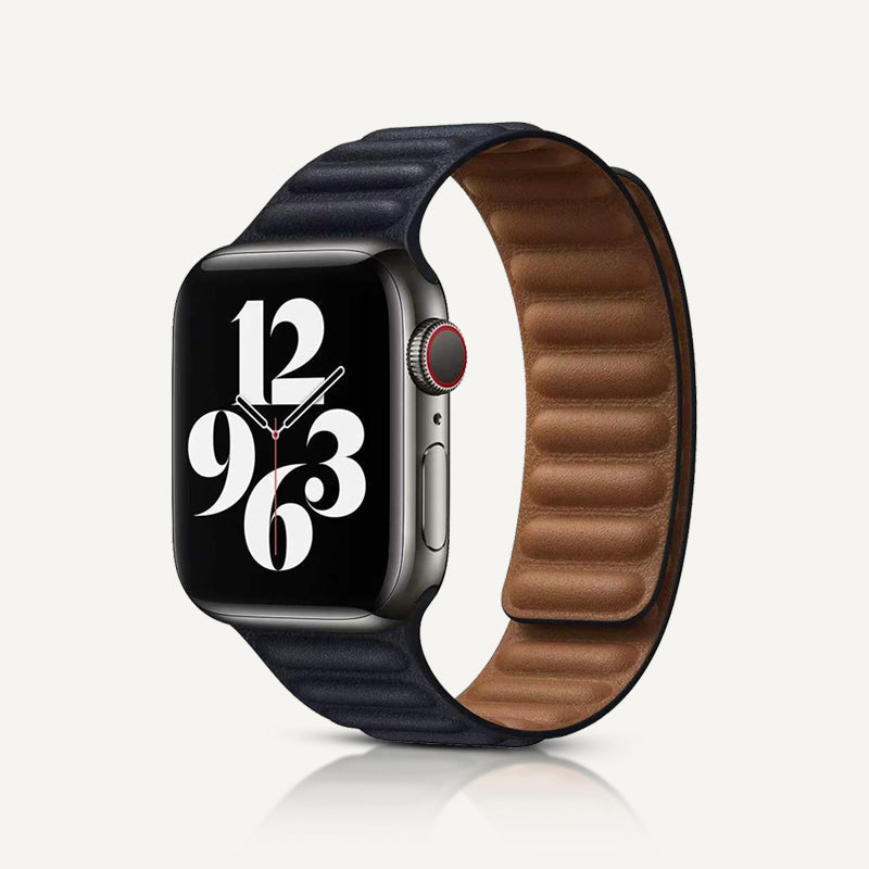 Leder-Link Magnetarmband für Apple Watch