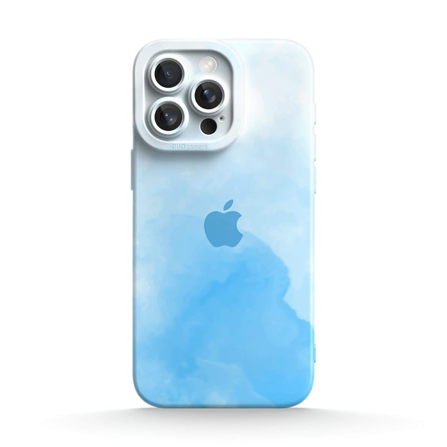 Aquarell Blau | Stoßfeste Schutzhülle für iPhone