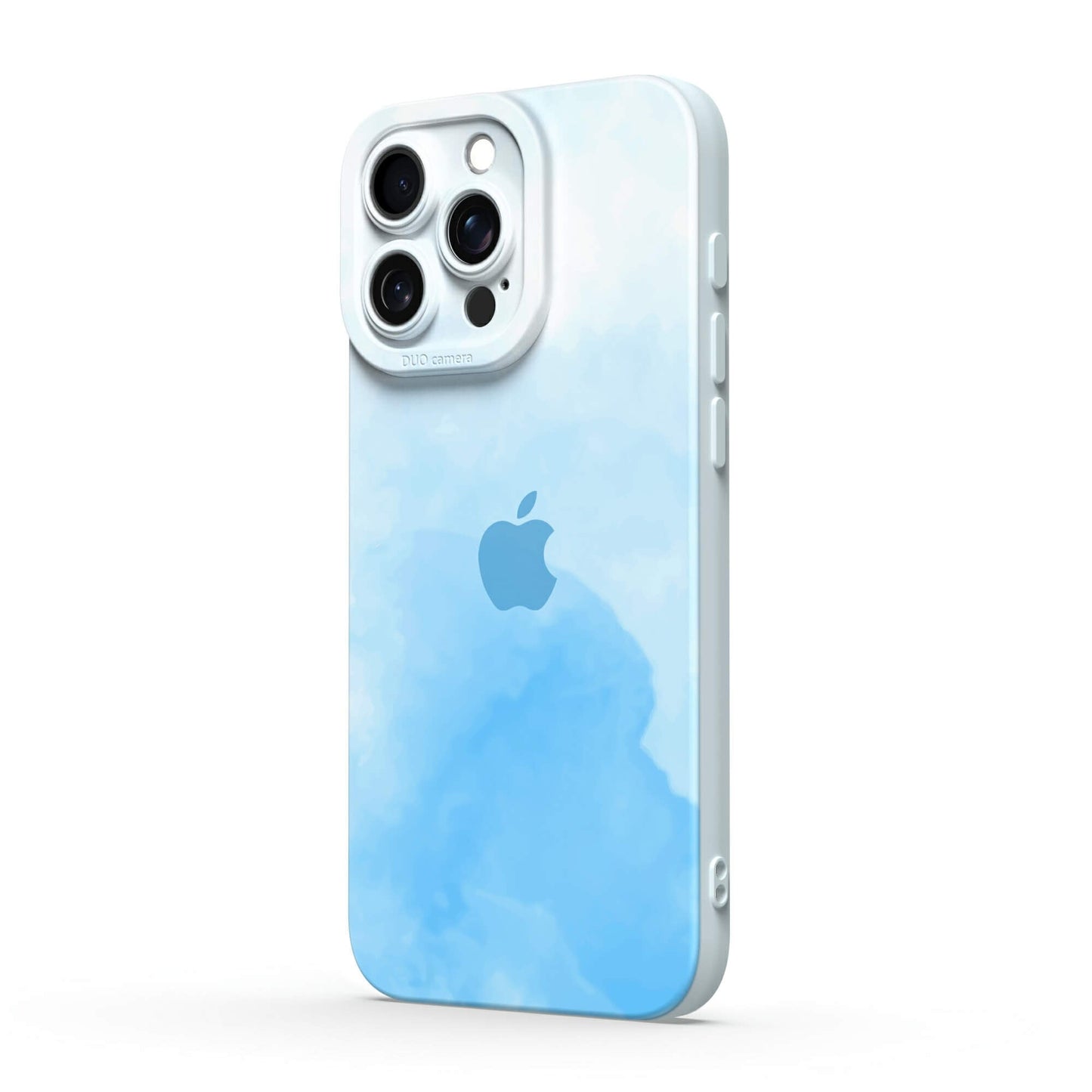 Aquarell Blau | Stoßfeste Schutzhülle für iPhone