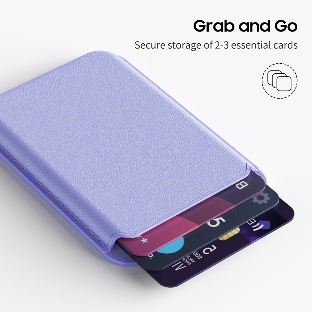 Violett Blau | Wallet mit MagSafe