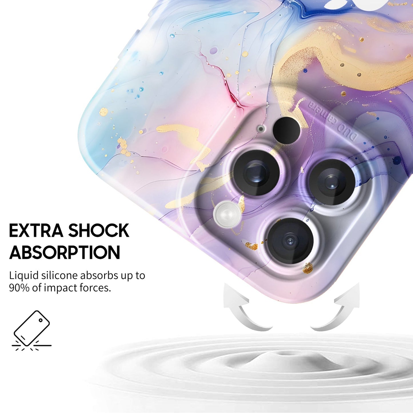 Broken Agate Green | Robuster iPhone-Schutz mit natürlicher Schönheit