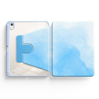 Aquarell Blau | iPad Series Snap 360° Schutzhülle