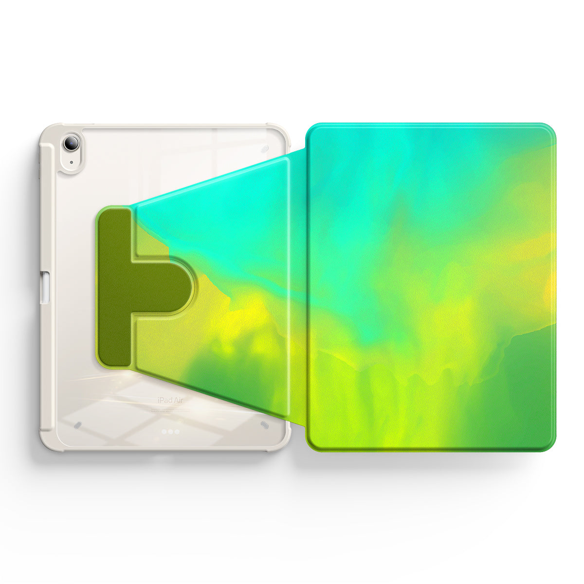 Nordlichter | iPad Series Snap 360° Stand Stoßfestes Schutzhülle