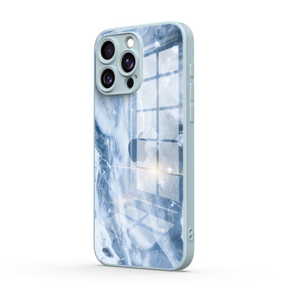Blue Gray Opal | Stoßfeste iPhone-Hülle mit mystischem Glanz