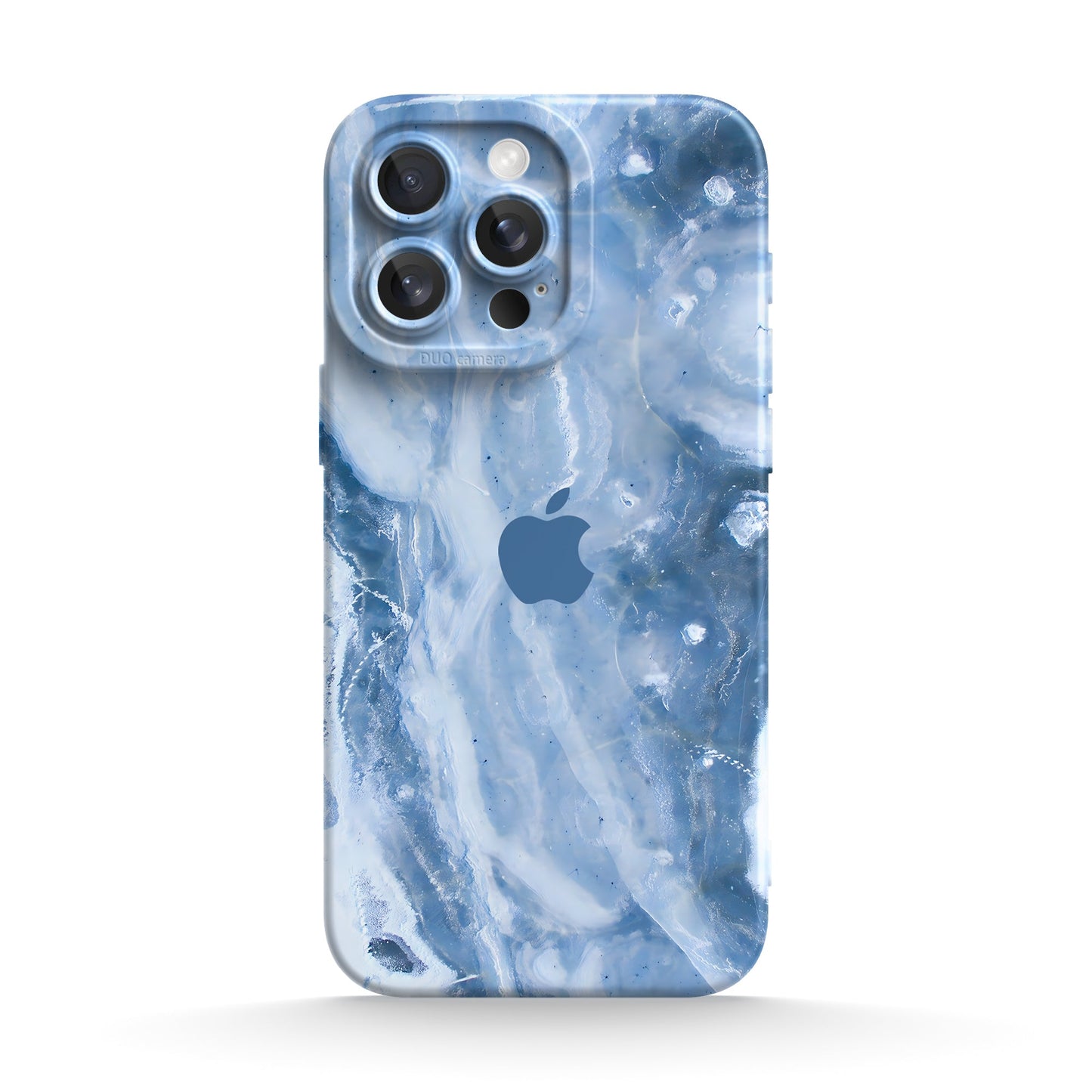 Blue Gray Opal | Stoßfeste iPhone-Hülle mit mystischem Glanz