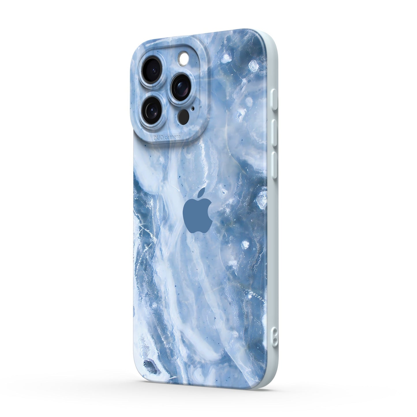 Blue Gray Opal | Stoßfeste iPhone-Hülle mit mystischem Glanz