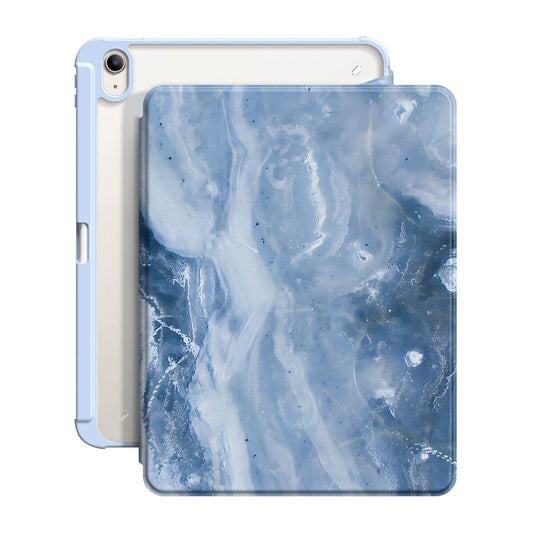 Blue Gray Opal | iPad Series Snap 360° Schutzhülle