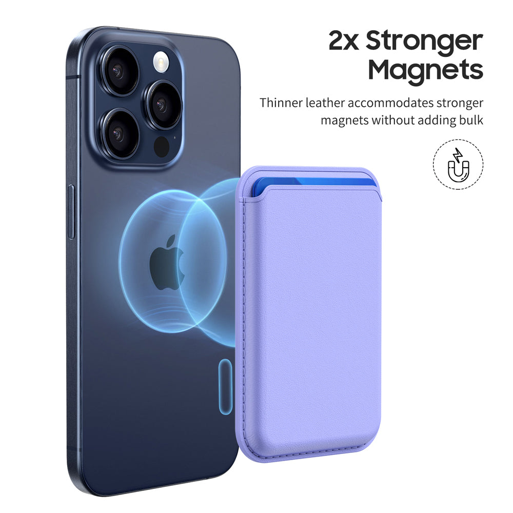 Violett Blau | Wallet mit MagSafe