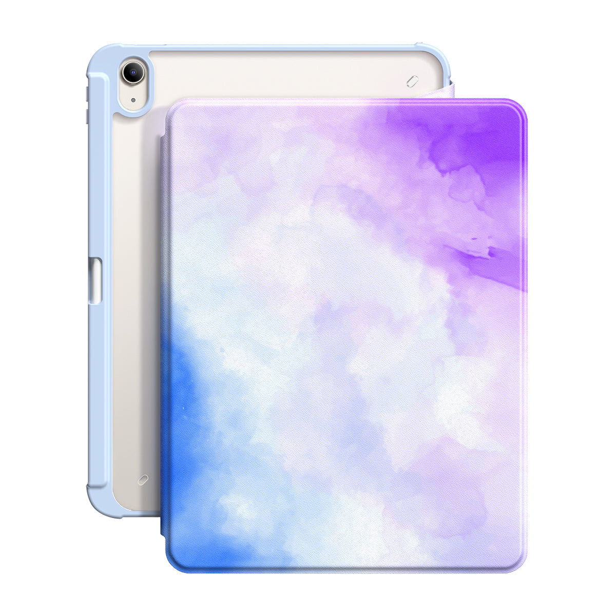 Violett Blau | iPad Series Snap 360° Schutzhülle