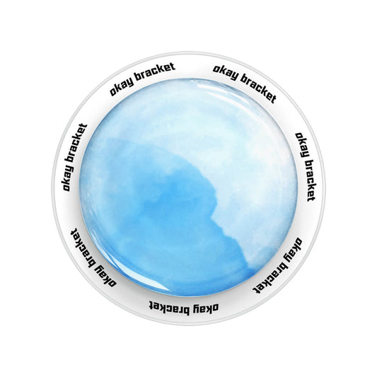 Aquarell Blau | Air Bag Grip für MagSafe