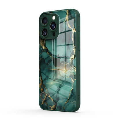 Broken Agate Green | Robuster iPhone-Schutz mit natürlicher Schönheit