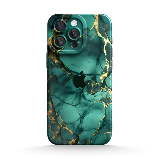 Broken Agate Green | Robuster iPhone-Schutz mit natürlicher Schönheit