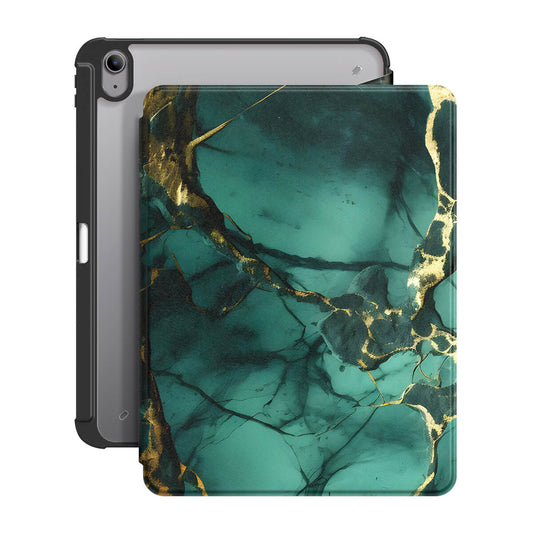 Broken Agate Green | iPad Series Snap 360° Schutzhülle
