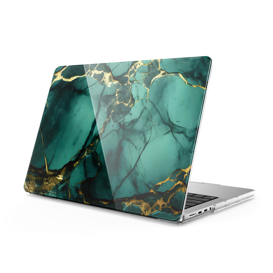 Broken Agate Green | Macbook Schutzhülle