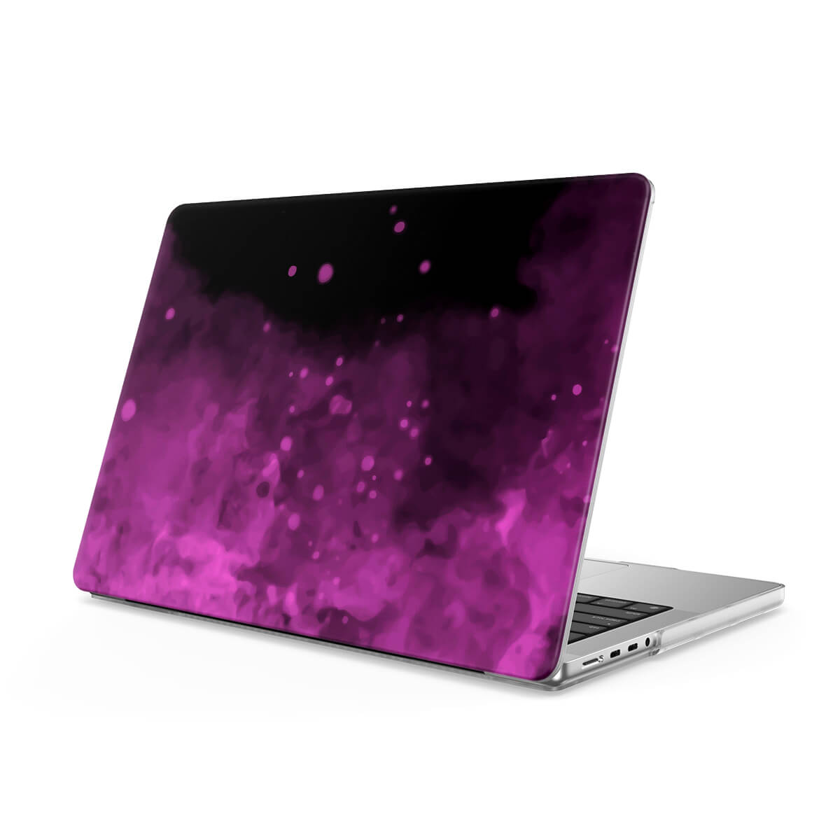 Schwarz Lila | Macbook Schutzhülle