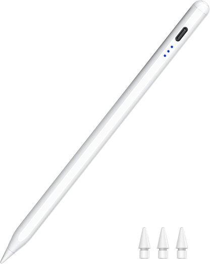 Stylus Pen für iPad (2018–2025) – Magnetisch, Schnellladefähig & Neigungsempfindlich