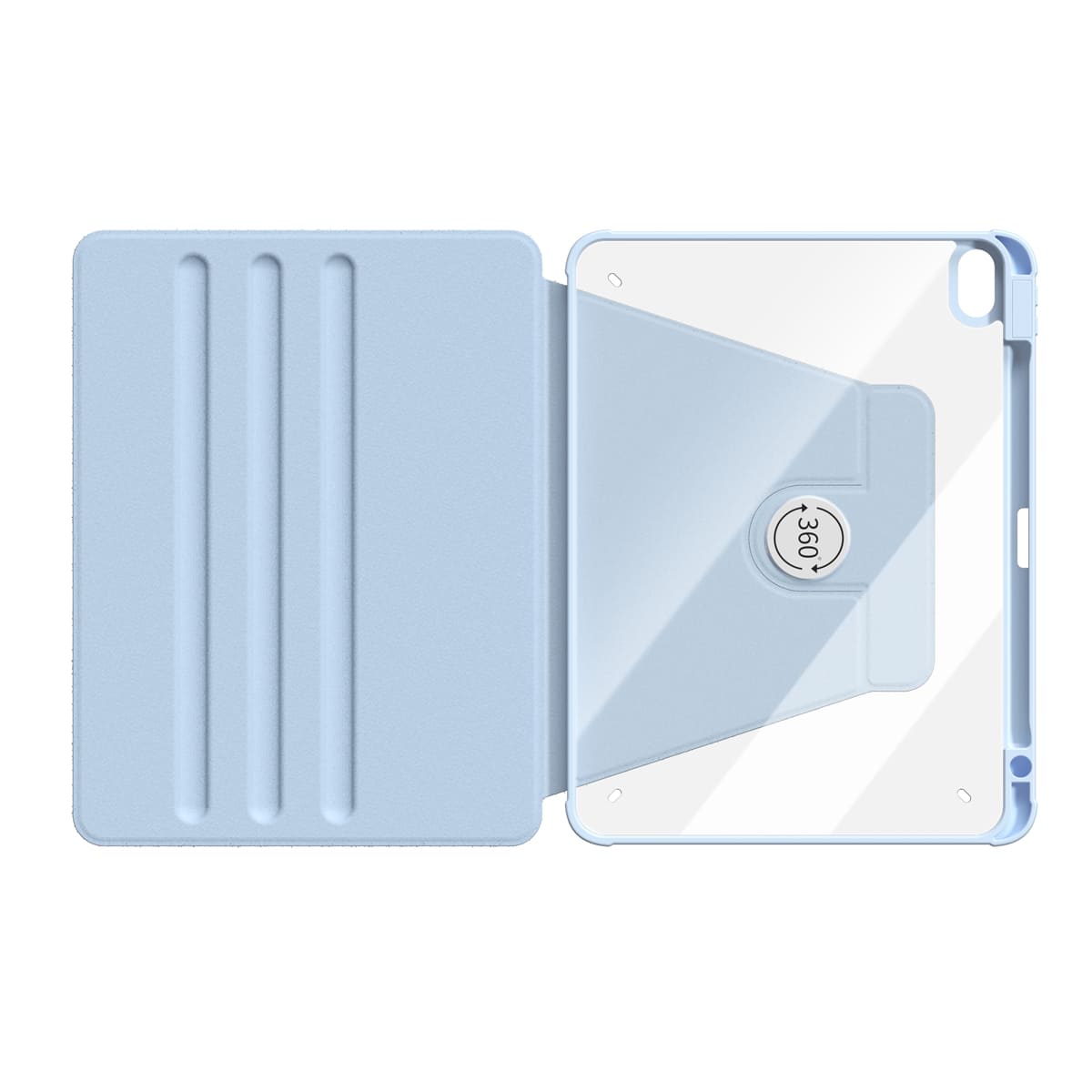 Blue Gray Opal | iPad Series Snap 360° Schutzhülle