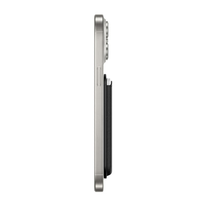 Schwarz Lila | Wallet mit MagSafe