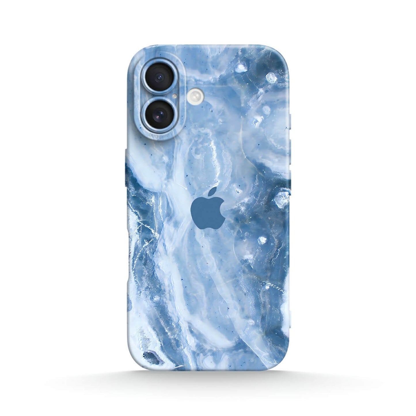 Blue Gray Opal | Stoßfeste iPhone-Hülle mit mystischem Glanz