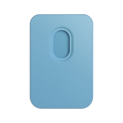 Blau Schwarz | Leder Wallet mit MagSafe